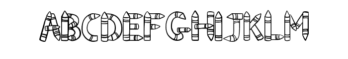 Crayons By Squeeb Creat Regular FONT