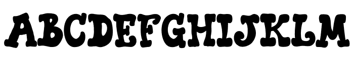 Crazy Halloween Font LOWERCASE