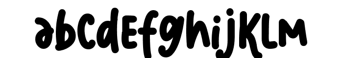 Crazy Jazzy Font LOWERCASE