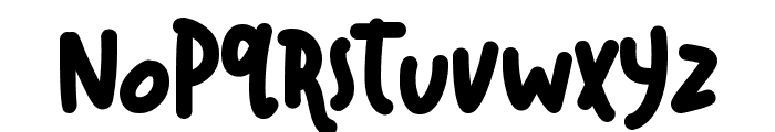 Crazy Jazzy Font LOWERCASE