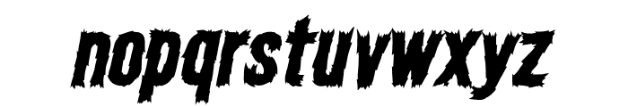 Crazy Monsters Font LOWERCASE
