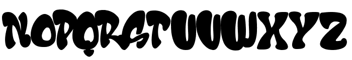 Crazy Rooster Font LOWERCASE
