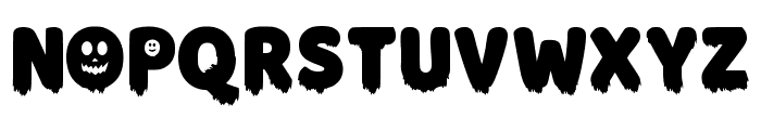 Crazy Spooky Regular Font UPPERCASE