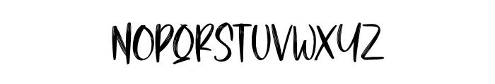 Crazy Vintage Font LOWERCASE