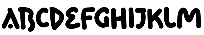 CrazyDuckRegular Font UPPERCASE