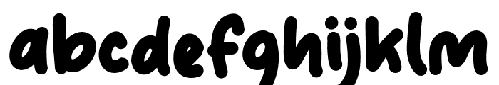 CrazyDuckRegular Font LOWERCASE