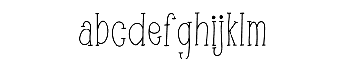 CrazyPisha Font LOWERCASE