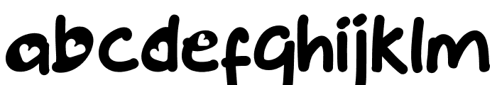 CreamLatte Font LOWERCASE