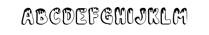 Creamy Melty Regular Font LOWERCASE