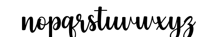 CreamyMatcha-Regular Font LOWERCASE
