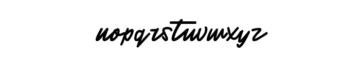 Created Font LOWERCASE