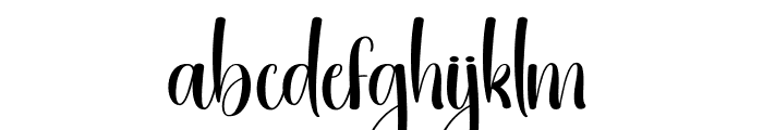 Creative Handwriting Font LOWERCASE