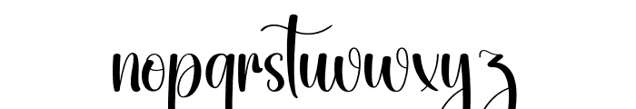 Creative Handwriting Font LOWERCASE