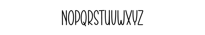 Creative Husband Font LOWERCASE