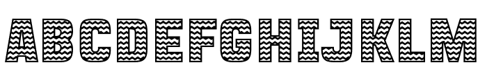 Creative Knitting Font UPPERCASE