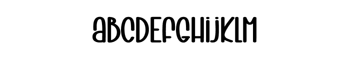 Creative Machine Font LOWERCASE