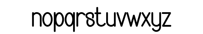 Creative Present Font LOWERCASE