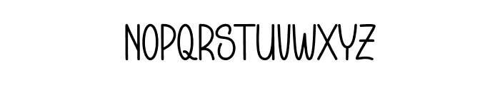 Creative Snowgirls Font LOWERCASE