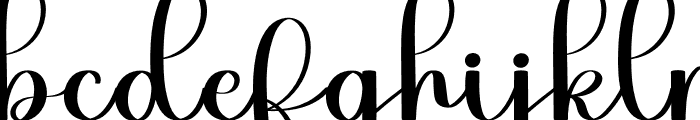 Creative Solitude Font LOWERCASE