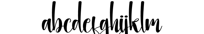 Creative Wedding Font LOWERCASE