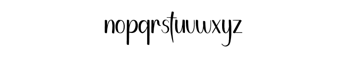 Creative Woman Font LOWERCASE