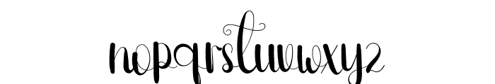Creativehome Font LOWERCASE