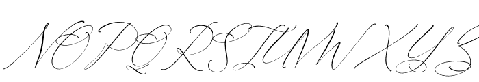 Creattons Balleryna Italic Font UPPERCASE