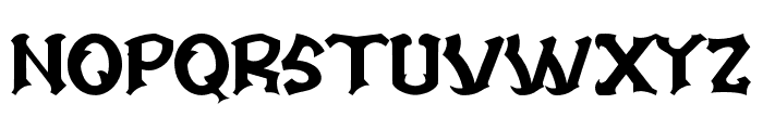 Creature-Regular Font UPPERCASE