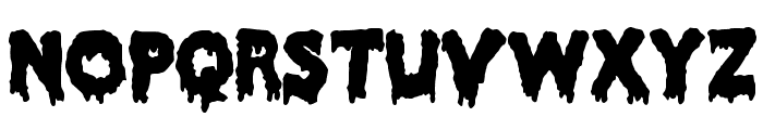 Creature Slime Bold Font UPPERCASE