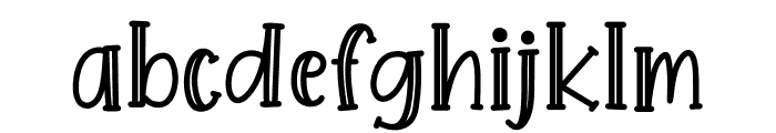 Creche Font LOWERCASE