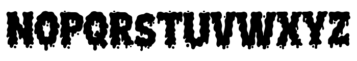 Creepy Bloody Regular Font UPPERCASE