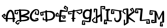 Creepy Witch Font UPPERCASE