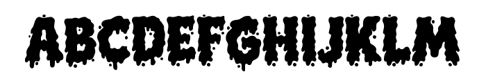 CreepyBloody-Regular Font UPPERCASE