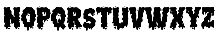 CreepyBloody-Regular Font UPPERCASE