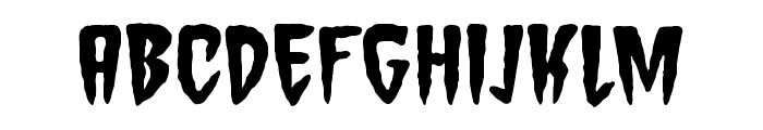 CreepyMansion Font UPPERCASE