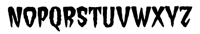 CreepyMansion Font UPPERCASE