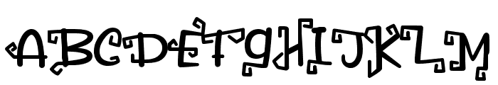 CreepyWitch Font UPPERCASE