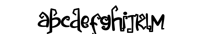 CreepyWitch Font LOWERCASE