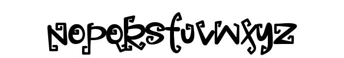 CreepyWitch Font LOWERCASE