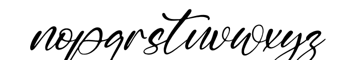 Cressencia Italic Font LOWERCASE