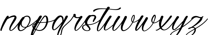 Creveland Midletone Italic Font LOWERCASE