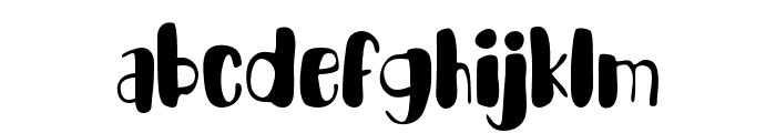 Crillak Font LOWERCASE