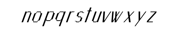 Crimpy Italic Font LOWERCASE