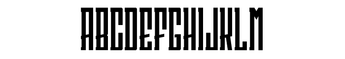 Crinacker Font UPPERCASE