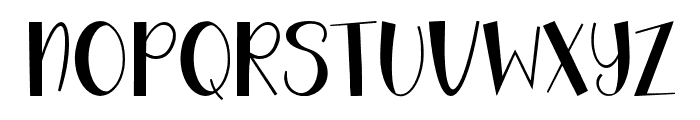 CrishnightRegular Font LOWERCASE