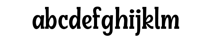 CrispyFood-Regular Font LOWERCASE