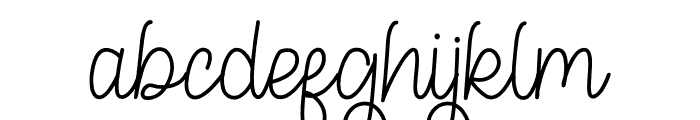 Cristally Font LOWERCASE