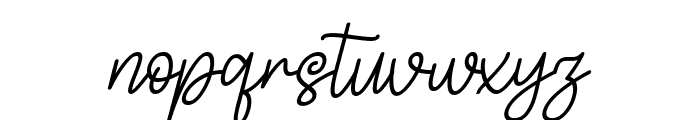 Cristiana Signature Font LOWERCASE
