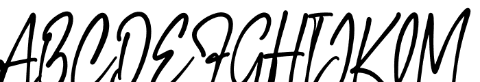 Cristiano Signature Font UPPERCASE
