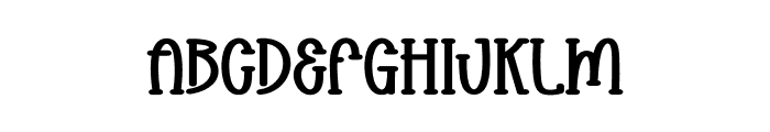 Cristmas Grinch Font LOWERCASE